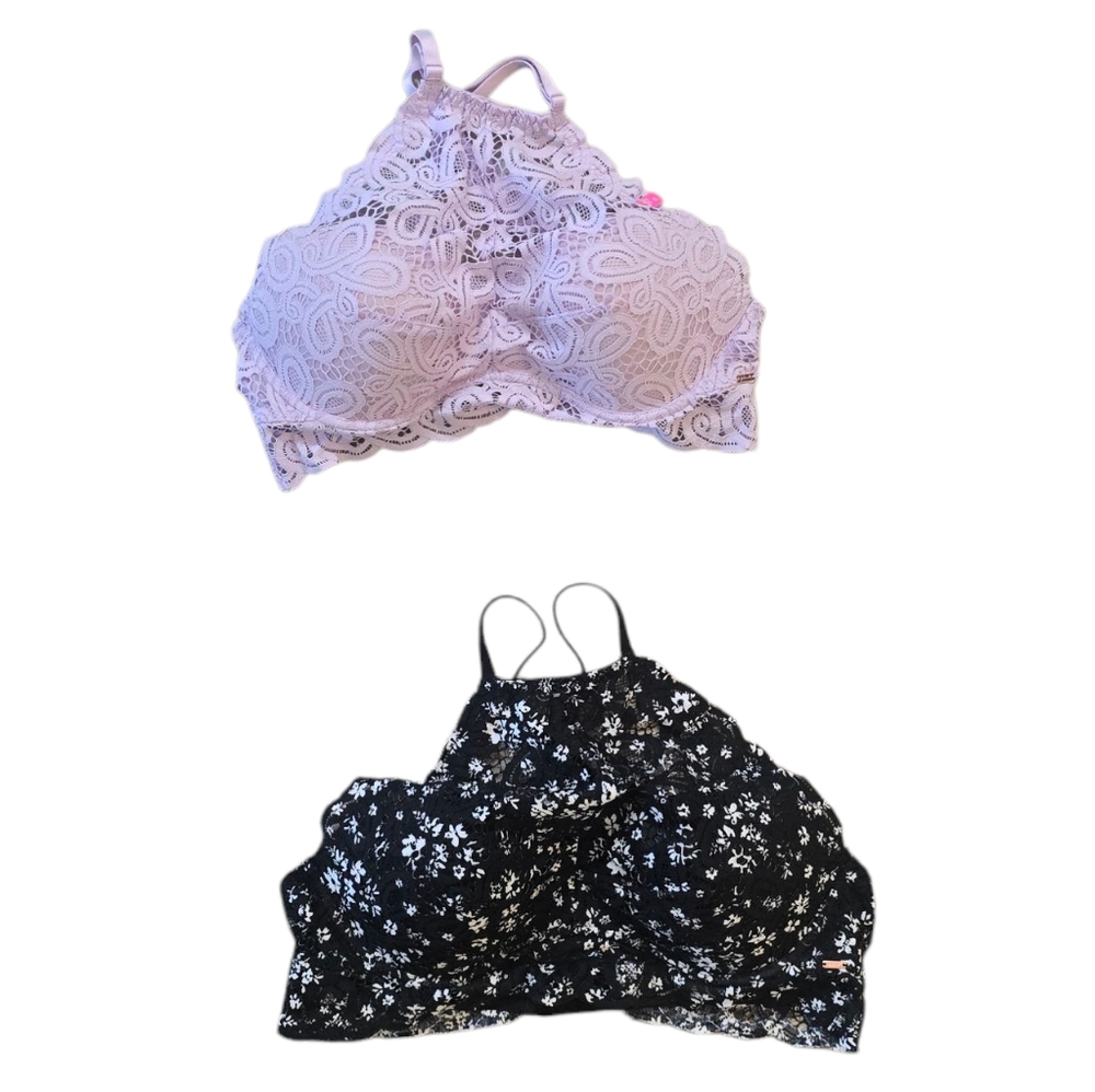 💜 VICTORIA'S SECRET Lacey Racerback Bras